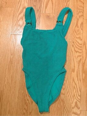 Hunza G Emerald One-Piece Swimsuit